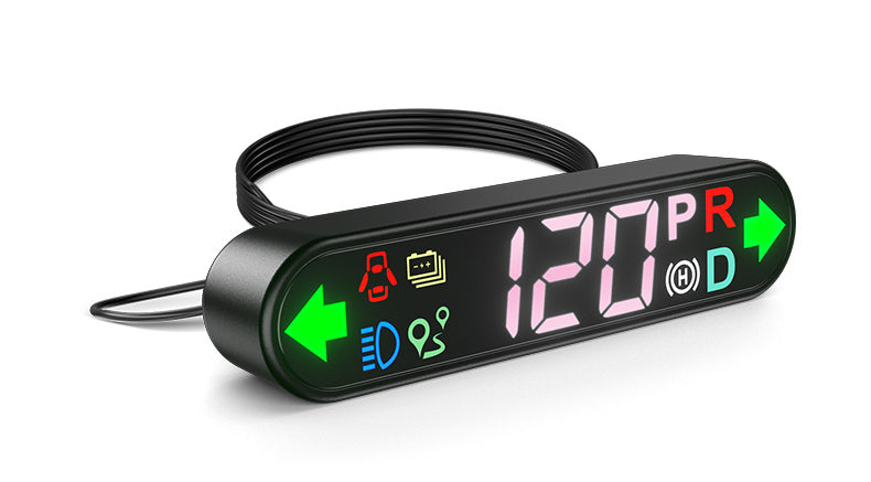 Motify Smart Car HUD Speed Display — Real-Time Driving Data for Safer Rides