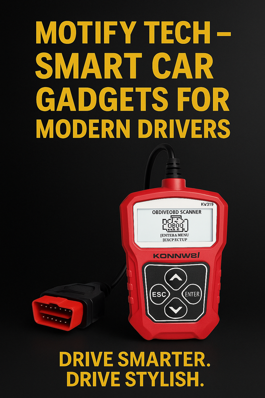 Top 7 Smart Car Gadgets That Make Driving Easier in 2025 (Motify Tech Guide)