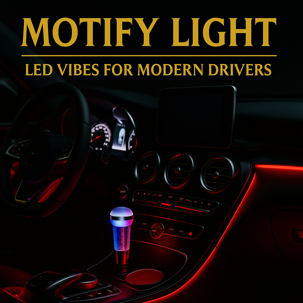 💡✨ Motify Light — LED Vibes for Modern Drivers