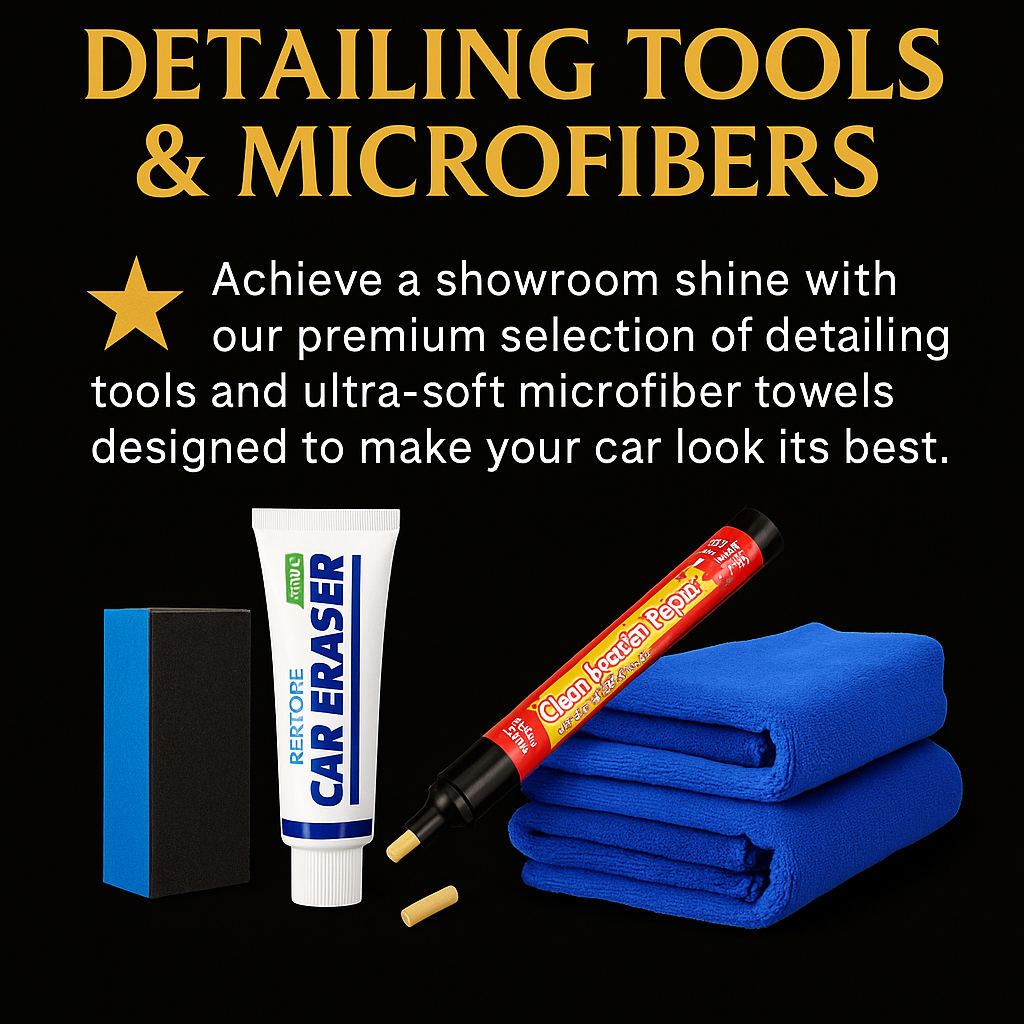 ⭐ Detailing Tools & Microfibers