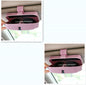 "Pink car visor sunglasses holder – Protect and organize your glasses in your car! Compact, secure, and easy to install."
