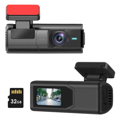 Motify 2K Smart Dash Cam with WiFi & Night Vision | 140° Wide Angle | 32GB Card Included