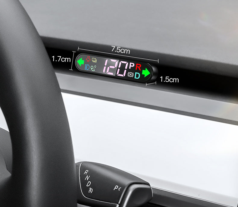 Motify Smart Car HUD Speed Display — Real-Time Driving Data for Safer Rides