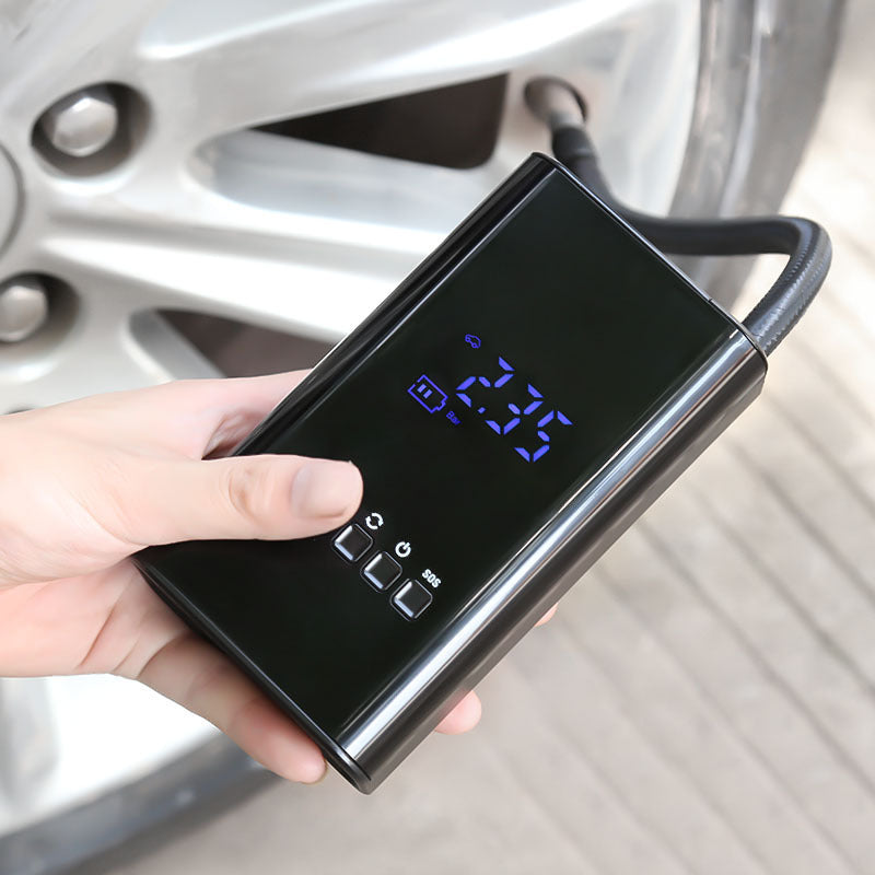 Car Mini Portable Electric Smart Wireless Air Pump – 150PSI USB Rechargeable