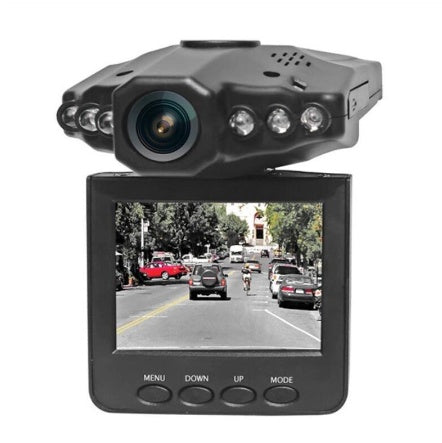 MOTIFY TECH HD Night Vision Car Dash Camera – Full HD Dashboard Recorder with LCD Screen and IR Lights