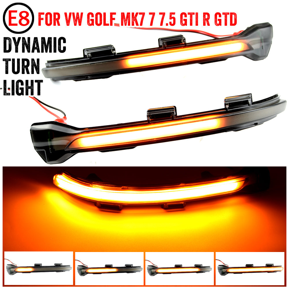 Dynamic LED Mirror Turn Signal Light for Volkswagen MK7 / GTI / R