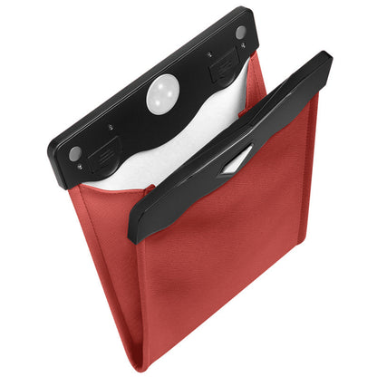 MOTIFY TECH — LED Car Trash Can & Organizer (Premium Leather with LED Light)