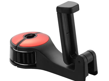 Car Headrest Hook & Phone Holder – Multi-Functional Seat Back Hanger & Mobile Mount for Cars