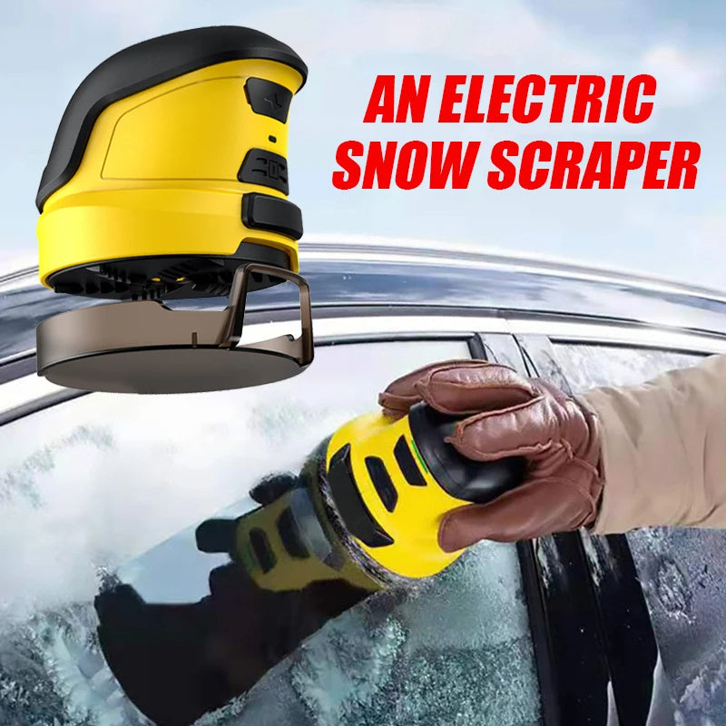 Cordless Snow Scraper – Portable Electric Ice Remover with Long Battery Life for Cars