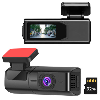 Motify 2K Smart Dash Cam with WiFi & Night Vision | 140° Wide Angle | 32GB Card Included