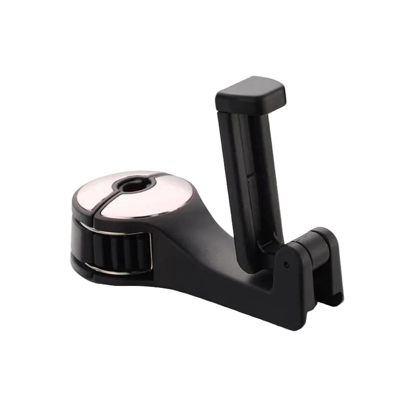Car Headrest Hook & Phone Holder – Multi-Functional Seat Back Hanger & Mobile Mount for Cars