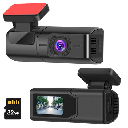 Motify 2K Smart Dash Cam with WiFi & Night Vision | 140° Wide Angle | 32GB Card Included