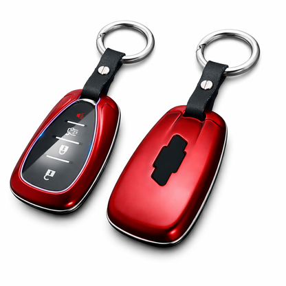 Simple Car Carbon Fiber Key Cover